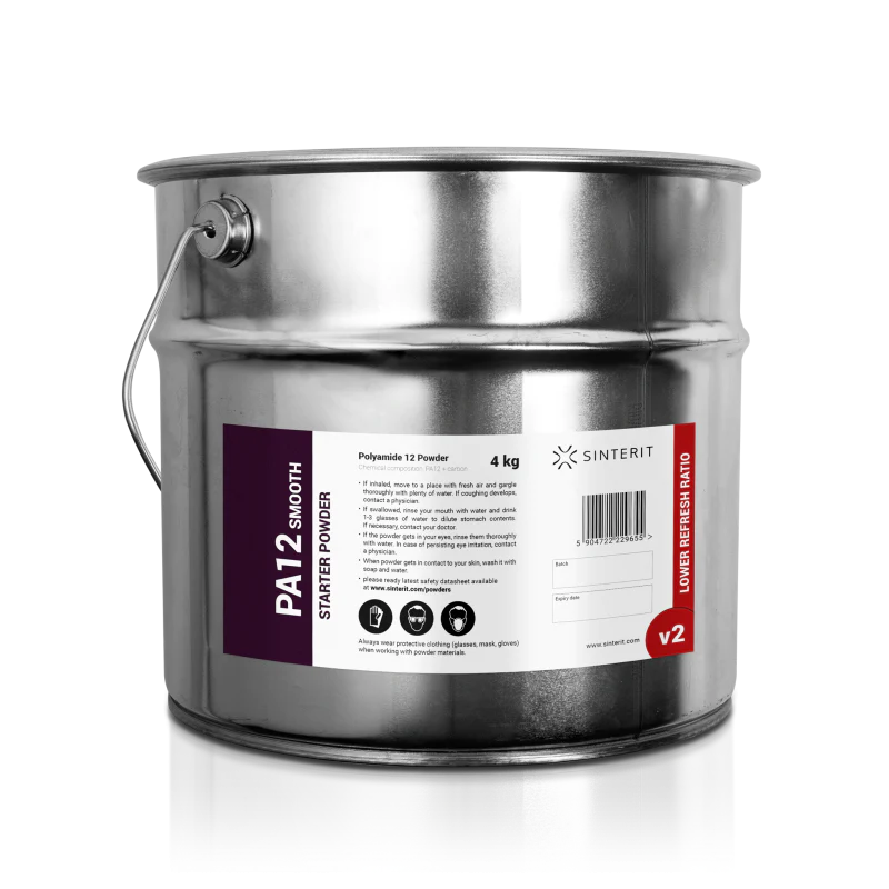 SINTERIT PA12 V2 Smooth Starter- 4kg (8l)