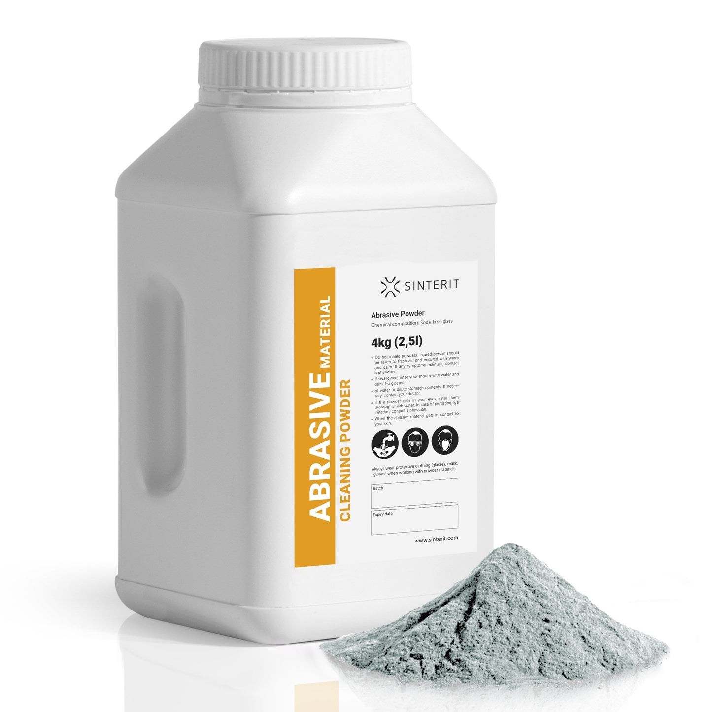 SINTERIT STRAHLMATERIAL Glasperlen 200µm - 4kg