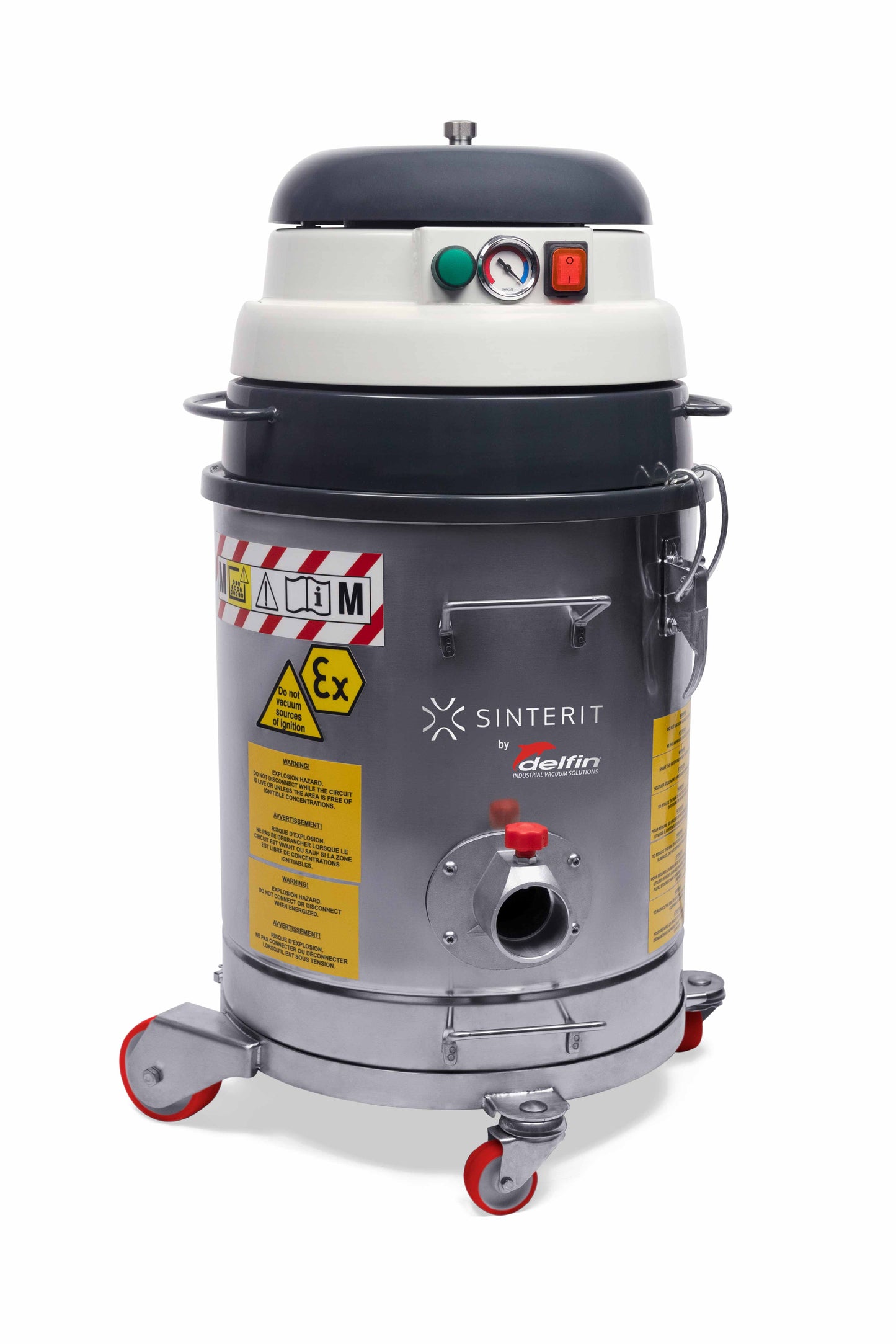 ATEX Industriesauger mit optionalem Powder Seperator (Zyklonabschneider)
