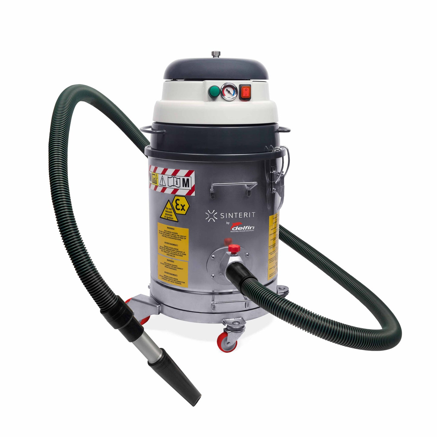 ATEX Industriesauger mit optionalem Powder Seperator (Zyklonabschneider)