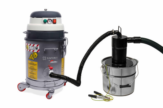 ATEX Industriesauger mit optionalem Powder Seperator (Zyklonabschneider)